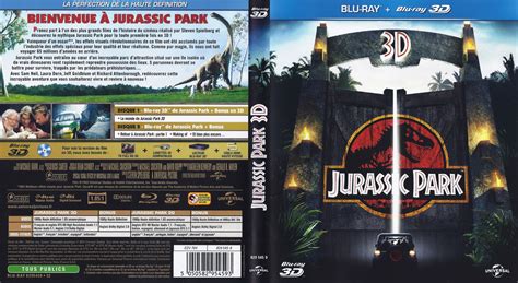 Jaquette Dvd De Jurassic Park 3d Blu Ray Cinéma Passion