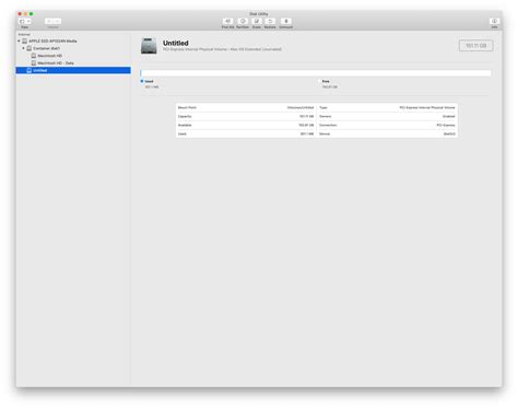 Can't delete a volume in Disk Utility. | MacRumors Forums