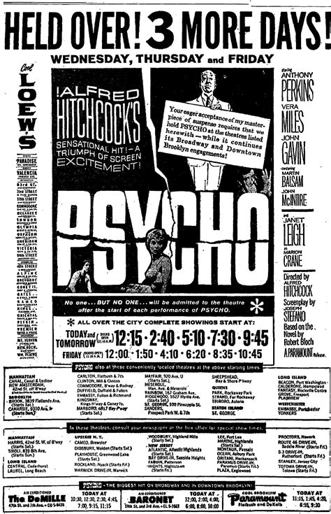 Horroroftruant Nine Vintage Horror Movie Newspaper Ads