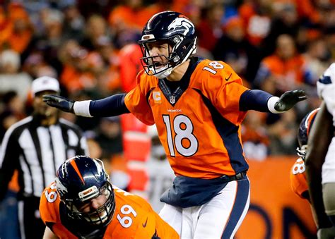 Peyton Manning Returns And Leads Broncos To No 1 Seed In Afc The New York Times