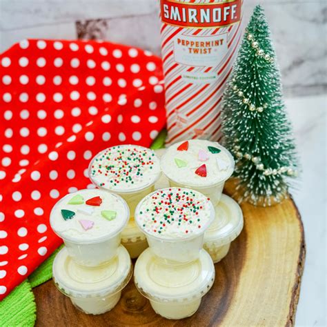 How To Make Peppermint Vodka Christmas Pudding Shots