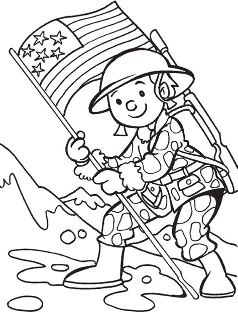 For best results, print your coloring pages on presentation paper. To honor you on Veterans Day coloring page | Download Free ...