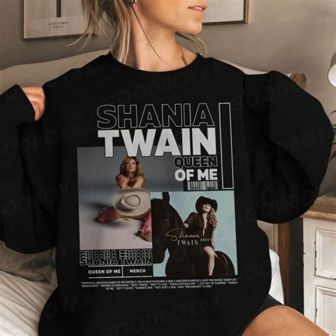 Queen Of Me Tour Shirt Vintage Shania Twain Queen Of Me Tour Shania Twain Shirt