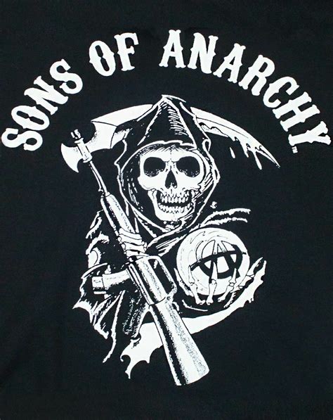 Sons Of Anarchy Samcro Mens Zip Up Hoodie For Sale