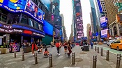 Times Square & 42nd Street - NYC - April 2021 - YouTube