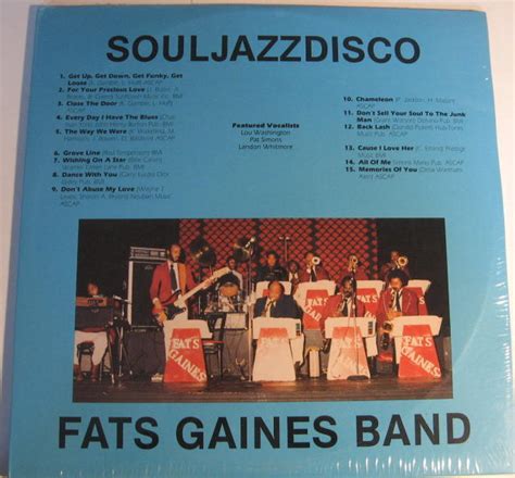 Private 2 Lp Fats Gaines Band Soul Jazz Disco Sealed