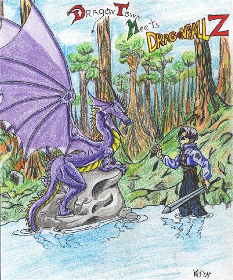 Dragontown Meets Dragonball Z By Kar Jindragongoddess On Deviantart