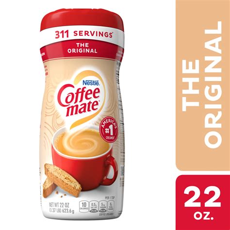 Nestle Coffee Mate Original Powdered Coffee Creamer 22 Oz Walmart