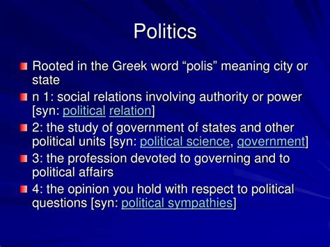 Ppt Politics Powerpoint Presentation Free Download Id13915