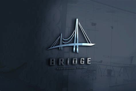 Bridge Logo 673545 Logos Design Bundles In 2021 Bridge Logo
