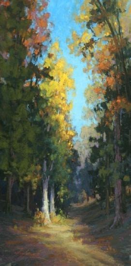 Gold Country Jewels By Kim Lordier Pastel ~ 24 X 12 Art Landscape