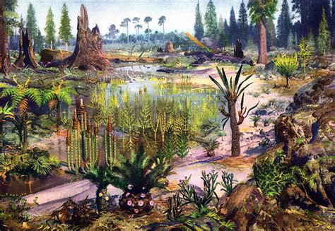 Image Zdenek Burian The Mesozoic Landscape Nature