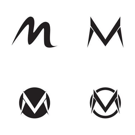 M Letter Logo Template 2684641 Vector Art At Vecteezy