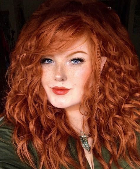 ̗̀★ ᏝízᏜ ᏝᏜcε ★ ̖́ schöne rote haare lange rote haare lockige rote haare