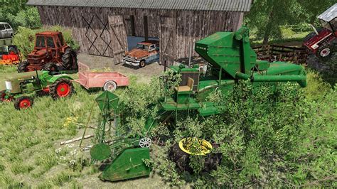 Abandoned Farm Full Of Old Tractors And Harvesters Found Farming