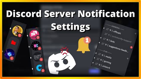 Discord Server Notification Settings Youtube