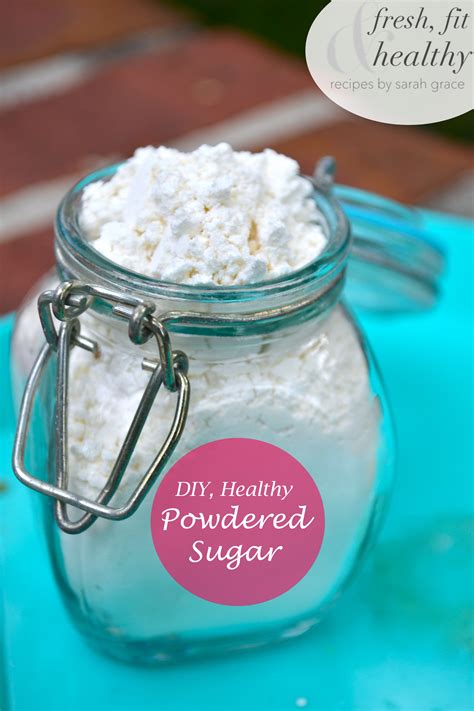 Diy Healthy Powdered Sugar And My Thoughts On Not Sugar Coating Easter Fresh Fit N Healthy