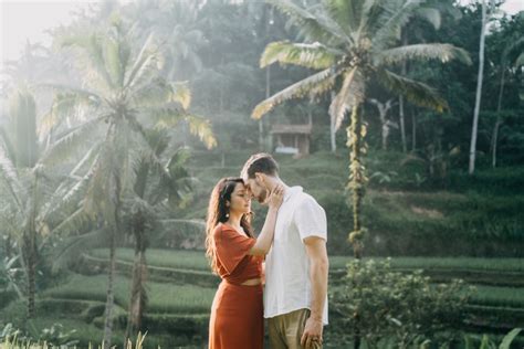 aandz bali honeymoon photoshoot at ceking rice terrace agus onethreeonefour