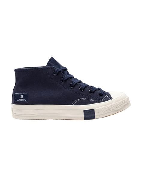 Converse Undefeated X Chuck 70 Mid Black Iris In Blue For Men Lyst