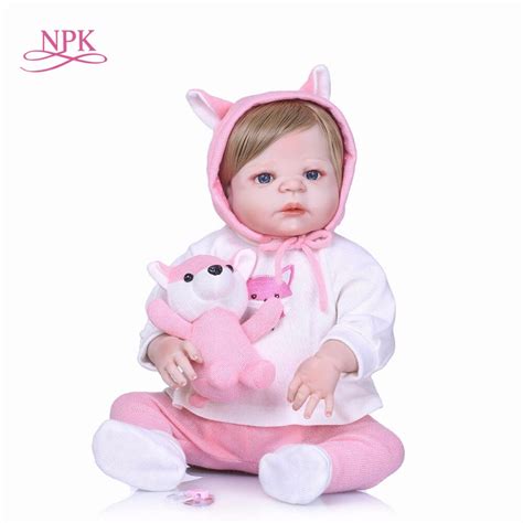 Npk Nicery 22inch 55cm Bebes Reborn Doll Hard Silicone Boy Girl Toy