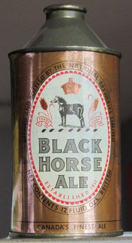 Cold, fresh, high quality heineken. BLACK HORSE ALE ,Quebec Canada ,Dow Brewing Co. | Old beer ...
