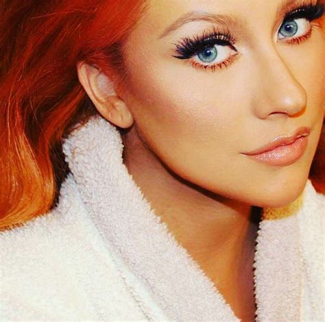 Christina Aguilera My Edit Christina Aguilera Hair Christina Aguilera Red Hair Fiery Red Hair