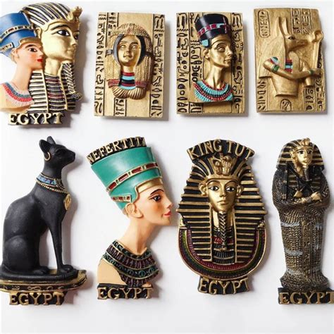 Egypt Anubis Myth Queen Fridge Magnet Souvenir Pyramid Pharaoh Queen