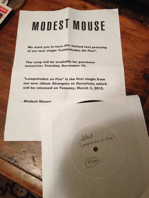 Modest Mouse Anuncian Detalles De Su Nuevo álbum Que Al Parecer Se Titulará Strangers To