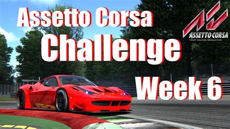 Assetto Corsa Hotlap Challenge Week 6 Ferrari 458 GT2 Monza YouTube