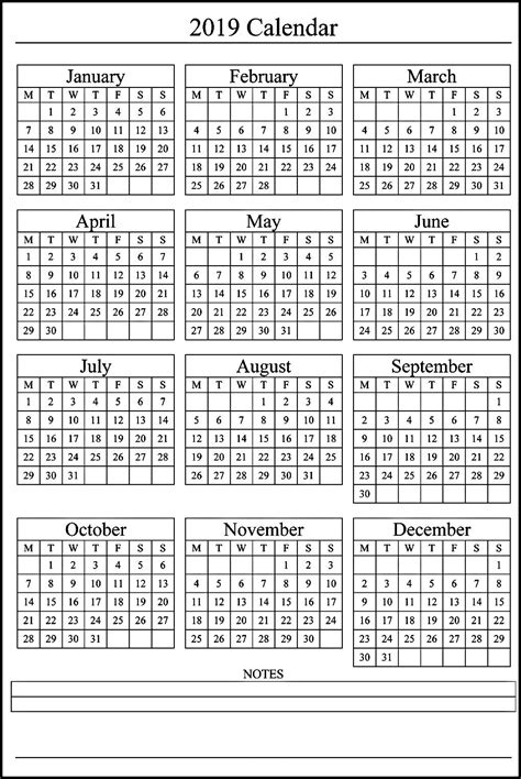 Microsoft Word 12 Month Calendar Template 2018 Template 12 Month