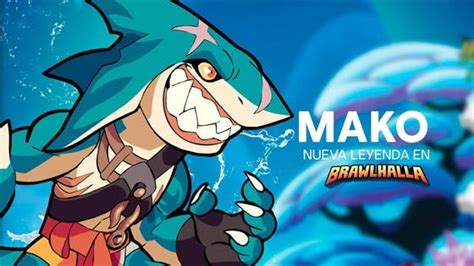 Mako El Tiburón Ya Está Disponible En Brawlhalla Junto A Un Nuevo Emote