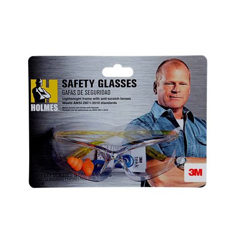 3m Tekk Protection Holmes Workwear Safety Glasses