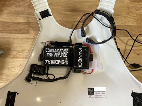 Wireless Mictransmitter And Receiver Electronics For Helmets