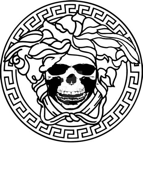 Versace Logo Drawing Free Download On Clipartmag