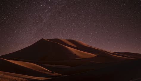 Desert During Night Time 5k Hd Nature 4k Wallpapers