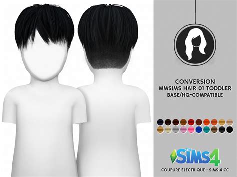 Mmsims Mf Hair 01 Toddler Conversion By Redheadsims Sims 4 Nexus