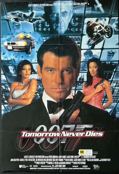 All About Movies Tomorrow Never Dies Poster Original One Sheet Ds