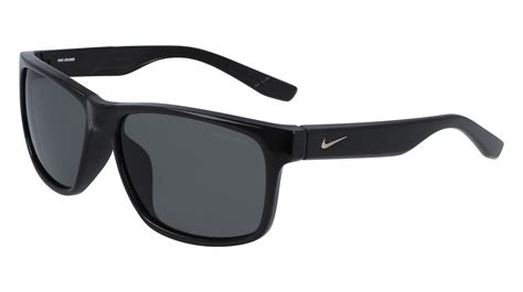 fingerhut nike men s cruiser polarized sport sunglasses shiny black gray