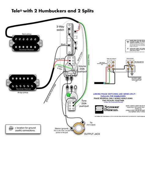 1 pickup guitar wiring diagrams. 2 Humbucker 2V 2T Push Pull Wiring Diagram - Database | Wiring Collection