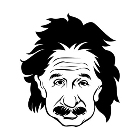 Albert Einsten Silhouette Albert Einstein Body Bébé Teepublic Fr