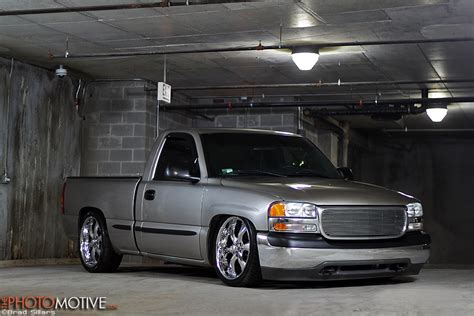 Bagged Gmc Sierra 1500 A Little Change Of Pace From My Typ Flickr