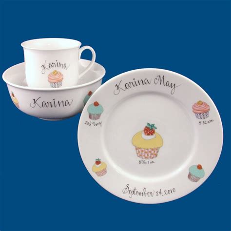 Check spelling or type a new query. Personalized Gifts | Baby Gifts | Dish Set with Cupcakes