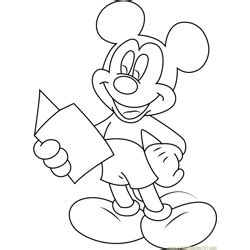 Mickey on a brisk walk in winter. mickey mouse Coloring Pages - 80 'mickey mouse' worksheets ...