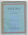 Poems [1st Edition] by W. H. Auden: Good++ Soft cover (1930) 1st ...