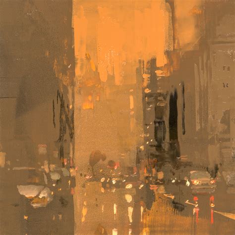 Jeremy Mann Cityscape Composed Form Study 46 — Maxwell Alexander Gallery