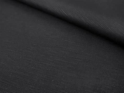Linen Cotton Blend In Black Bandj Fabrics