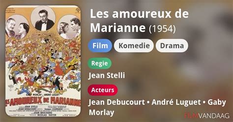 Les Amoureux De Marianne Film Filmvandaag Nl