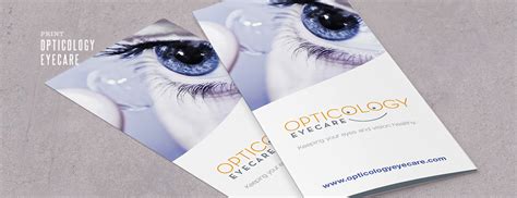 Brochure Design For Eyecare Company