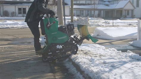 Zero Turn Snow Plow For Professionals Youtube