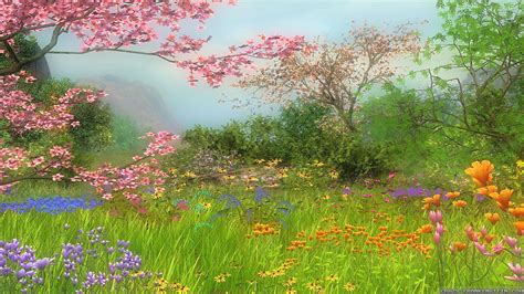 Spring Landscape Wallpaper Hd